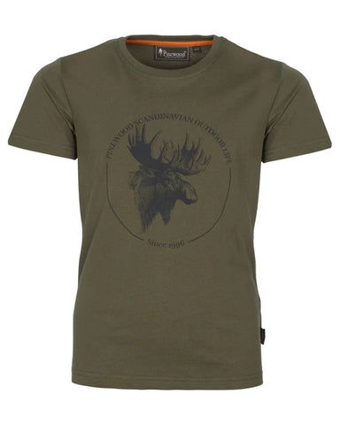 Pinewood Moose T-shirt til børn