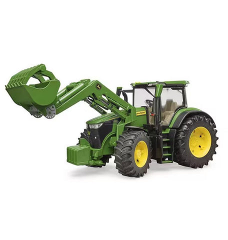 Bruder John Deere 7R med frontlæsser