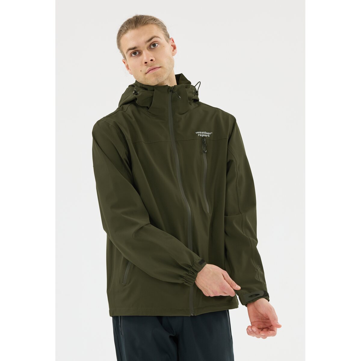 Weather Report Delton AWG Herre Stretch/Regnjakke