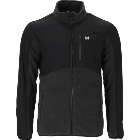 Whistler Evo Fleece Herre Jakke, Sort/Grå
