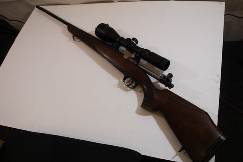 Mauser M98 6.5x55 incl. kikkert (A1581)